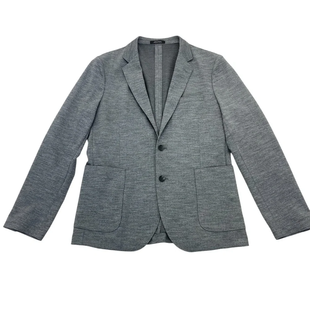 Nordstrom Blazer Extra Trim Fit Large Gray